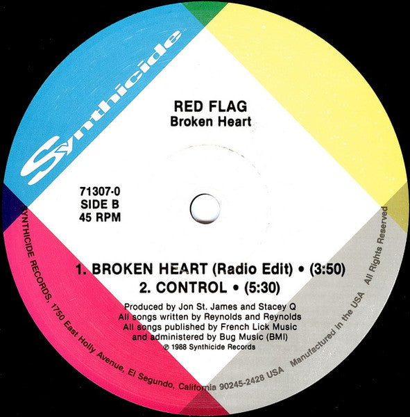 Red Flag - Broken Heart - LP