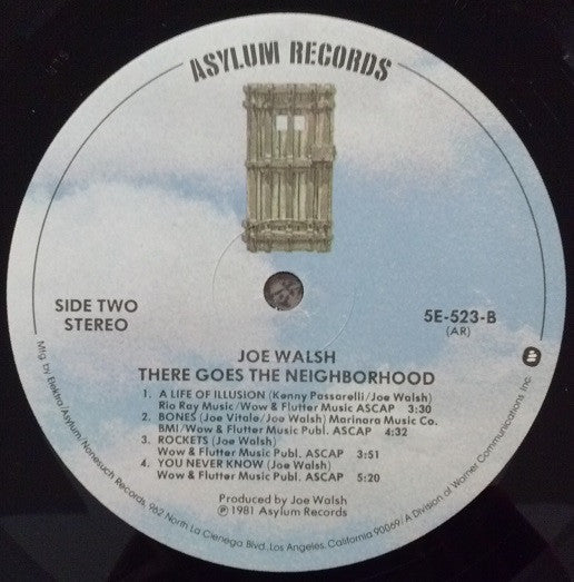 Joe Walsh - There Goes The Neighborhood - LP