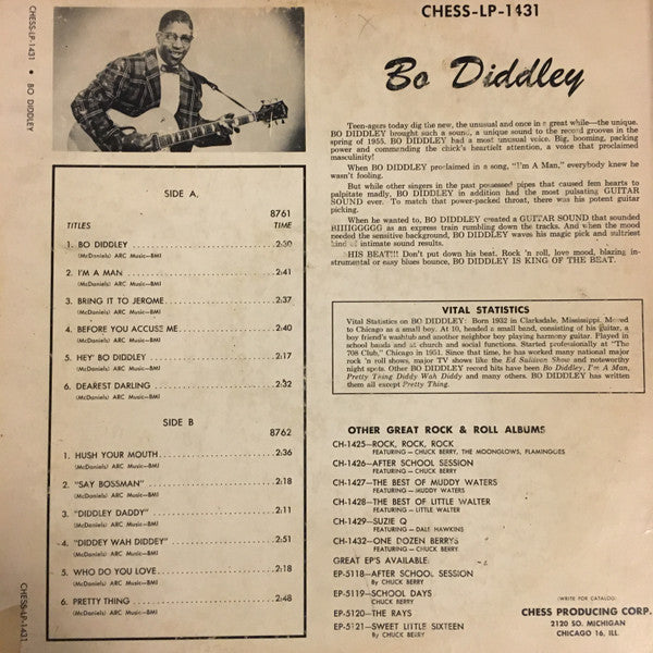 Bo Diddley - Bo Diddley - LP