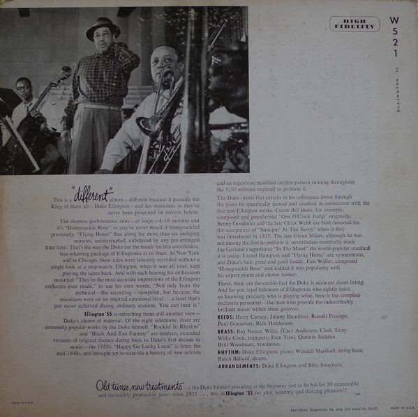 Duke Ellington And His Famous Orchestra* - Ellington '55 - LP