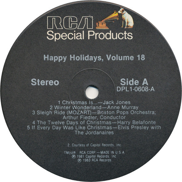 Various - True Value Happy Holidays Volume 18 - LP