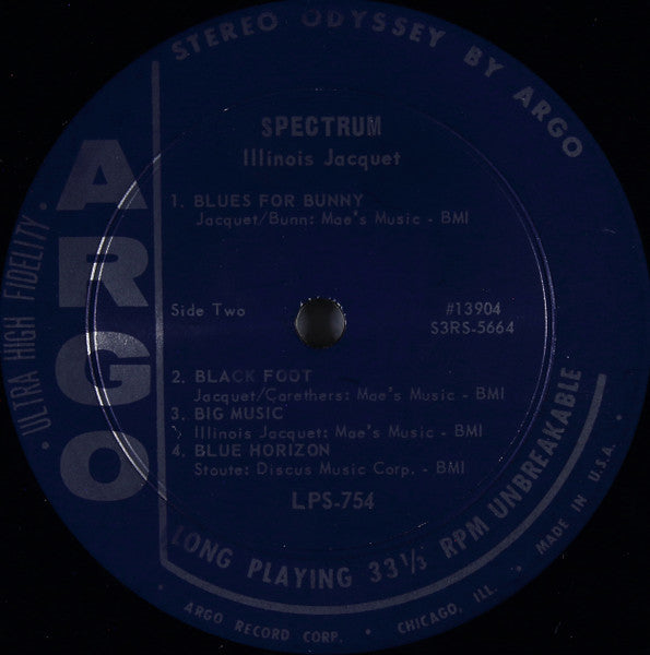 Illinois Jacquet - Spectrum - LP