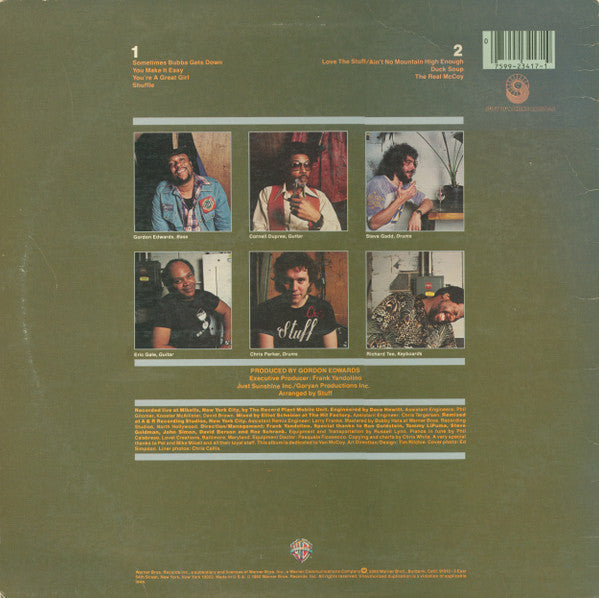 Stuff (2) - Live In New York - LP