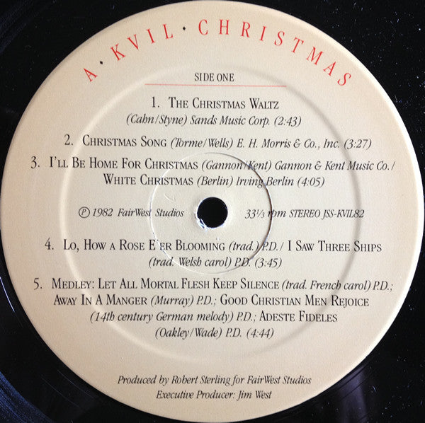 Various - A KVIL Christmas - LP