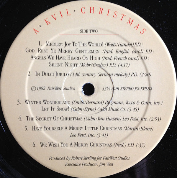 Various - A KVIL Christmas - LP