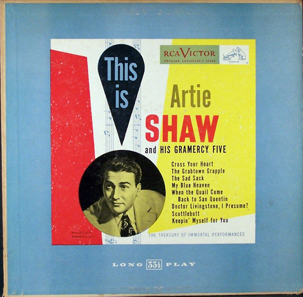 Artie Shaw And His Gramercy Five - This Is Artie Shaw And His Gramercy Five - LP