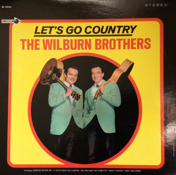 The Wilburn Brothers - Let's Go Country - LP