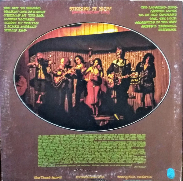 Dan Hicks And His Hot Licks - Striking It Rich! - LP