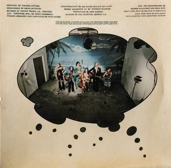 Dan Hicks And His Hot Licks - Striking It Rich! - LP