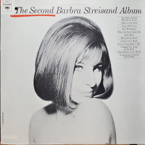 Barbra Streisand - The Second Barbra Streisand Album - LP