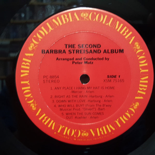 Barbra Streisand - The Second Barbra Streisand Album - LP