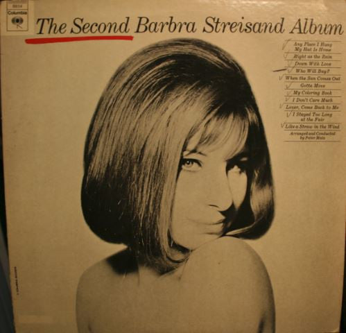 Barbra Streisand - The Second Barbra Streisand Album - LP
