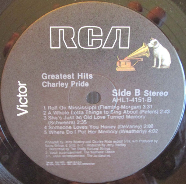 Charley Pride - Greatest Hits - LP