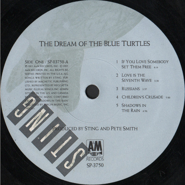 Sting - The Dream Of The Blue Turtles - LP