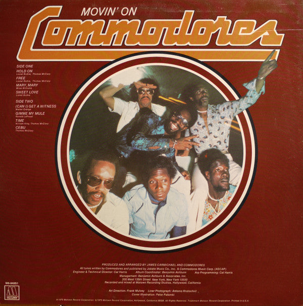 Commodores - Movin' On - LP