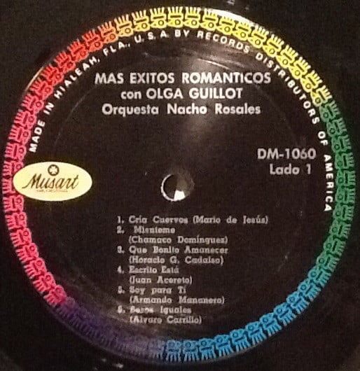 Olga Guillot - Mas Exitos Romanticos - LP