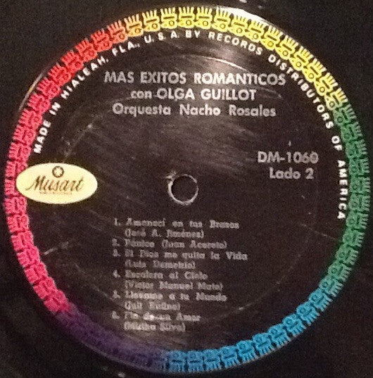 Olga Guillot - Mas Exitos Romanticos - LP