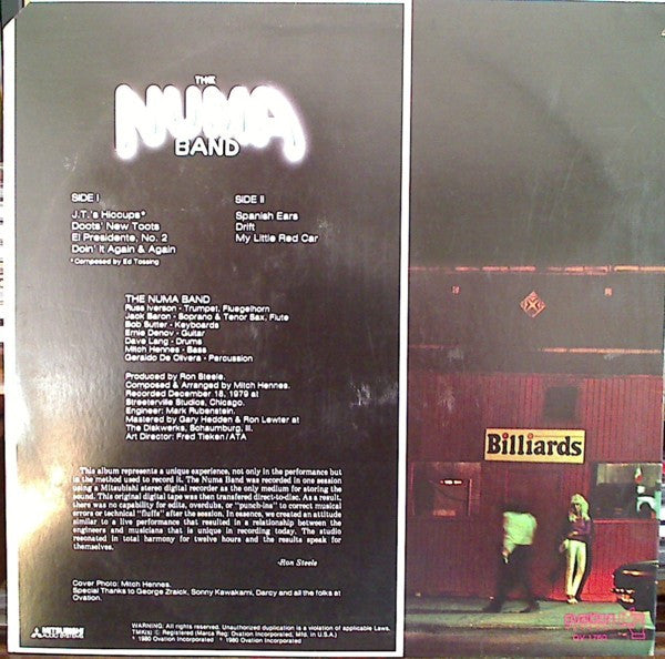 The Numa Band - The Numa Band - LP