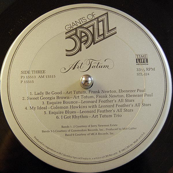 Art Tatum - Giants Of Jazz - LP