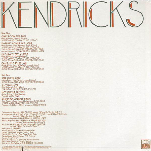 Eddie Kendricks - Eddie Kendricks - LP