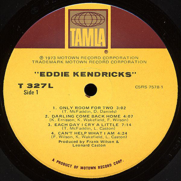 Eddie Kendricks - Eddie Kendricks - LP