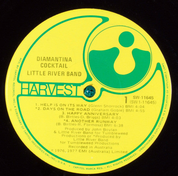 Little River Band - Diamantina Cocktail - LP