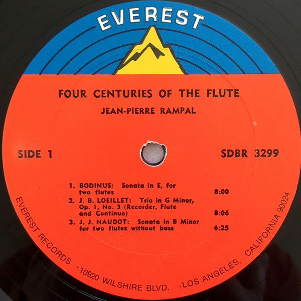 Jean-Pierre Rampal - Four Centuries Of The Flute - LP