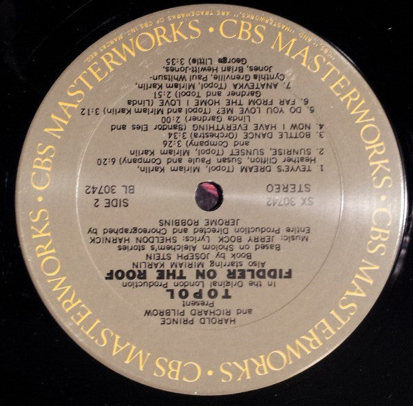 Topol - Fiddler On The Roof - LP