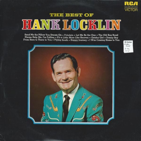 Hank Locklin - The Best Of Hank Locklin - LP