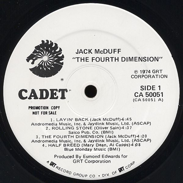Jack McDuff* - The Fourth Dimension - LP