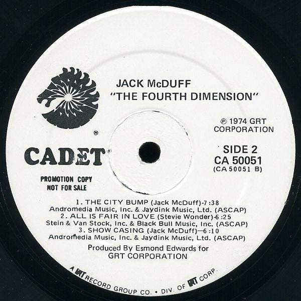 Jack McDuff* - The Fourth Dimension - LP
