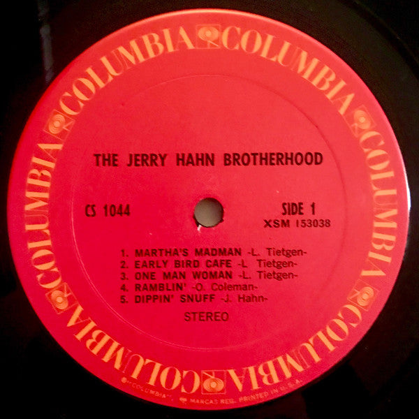 The Jerry Hahn Brotherhood - The Jerry Hahn Brotherhood - LP