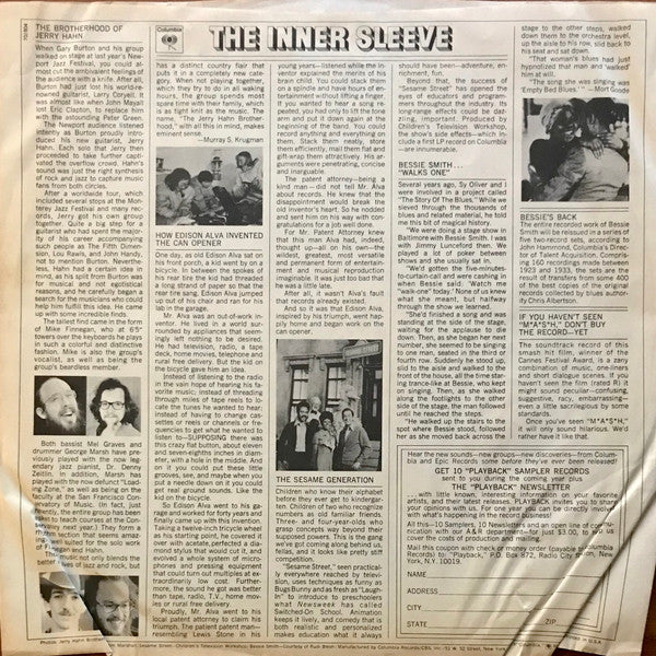 The Jerry Hahn Brotherhood - The Jerry Hahn Brotherhood - LP