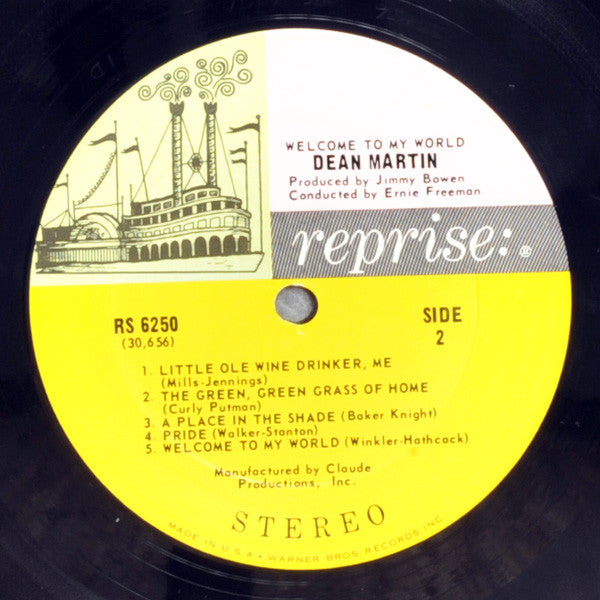 Dean Martin - Welcome To My World - LP