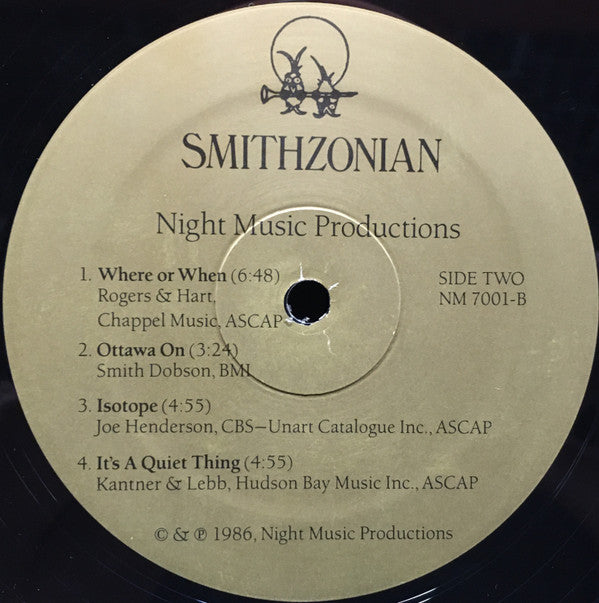 Smith Dobson, Steve Gadd, Eddie Gomez - Smithzonian - LP