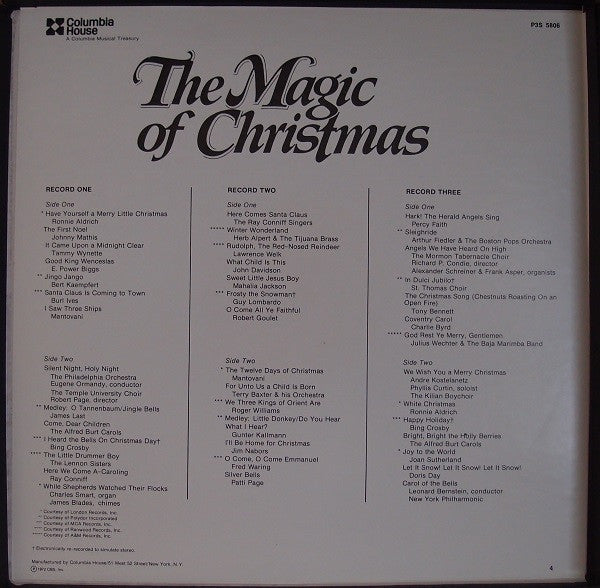 Various - The Magic Of Christmas - LP