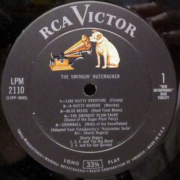 Shorty Rogers - The Swingin' Nutcracker - LP