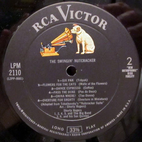Shorty Rogers - The Swingin' Nutcracker - LP