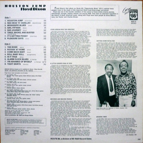 Floyd Dixon - Houston Jump - LP