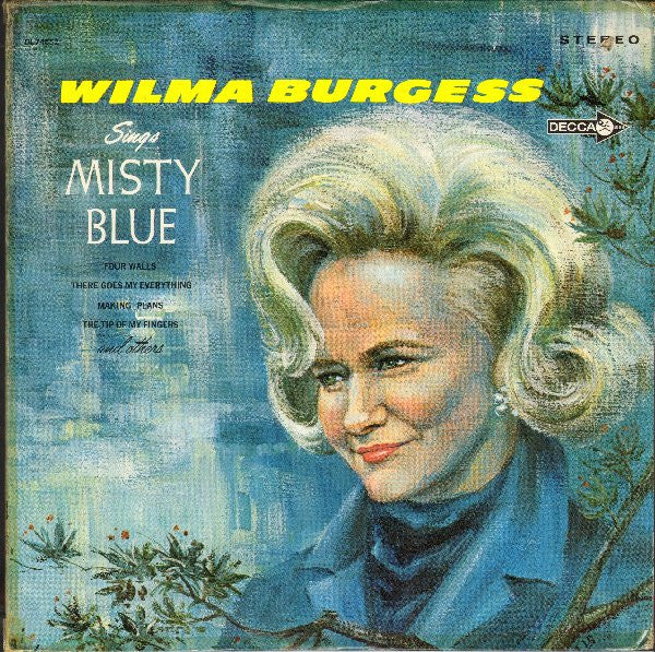 Wilma Burgess - Sings Misty Blue - LP