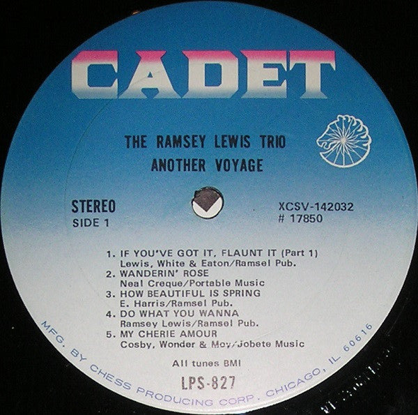 The Ramsey Lewis Trio - Another Voyage - LP
