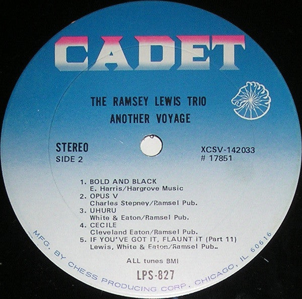 The Ramsey Lewis Trio - Another Voyage - LP