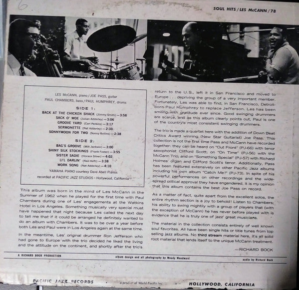 Les McCann - Soul Hits - LP