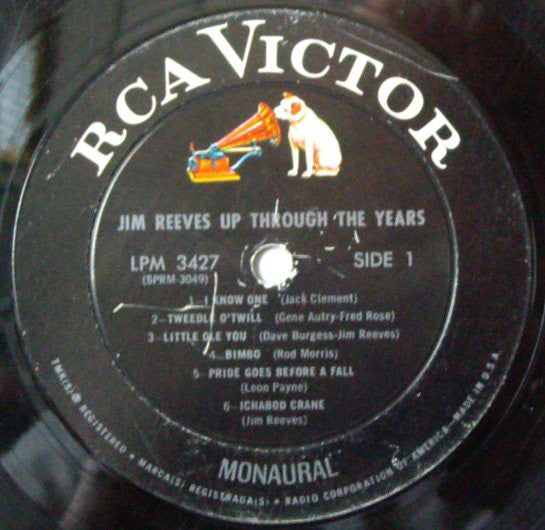 Jim Reeves - Up Through The Years - LP