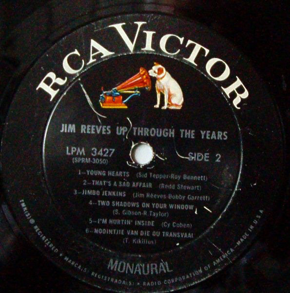 Jim Reeves - Up Through The Years - LP
