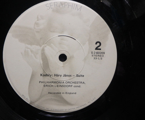 Erich Leinsdorf / Philharmonia Orchestra - Prokofiev - Lieutenant Kije / Kodaly - Hary Janos - LP
