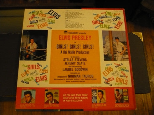 Elvis Presley - Girls! Girls! Girls! - LP