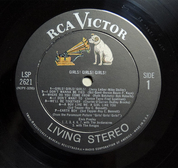 Elvis Presley - Girls! Girls! Girls! - LP