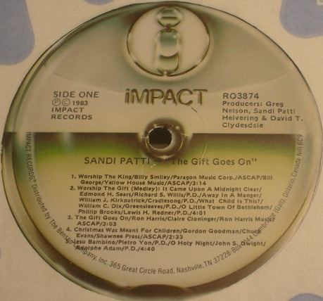 Sandi Patti* - The Gift Goes On - LP