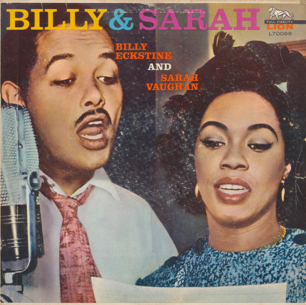 Billy Eckstine And Sarah Vaughan - Billy & Sarah - LP